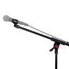 Pro Audio DJ Microphone Boom Stands w Green XLR Cables,