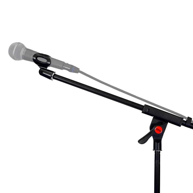 Pro Audio DJ Microphone Boom Stands w Green XLR Cables,