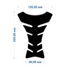 Protection TANK PAD Sticker Resin compatible with Ducati CORSE Tank