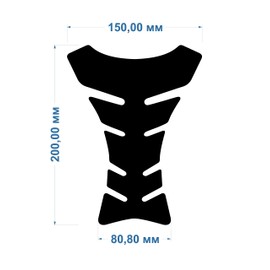 Protection TANK PAD Sticker Resin compatible with Ducati CORSE Tank Pad PROTECTIVE ADVENTURE 3D