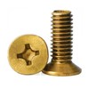 NACX M2 x 10mm Flat Head Phillips Machine Screws Bolts