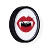 CafePress Vampire Teeth 10" Wall Clock for Livingroom, Kitchen, or