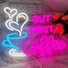 But First Coffee Neon Sign, Large 5 V USB Operated