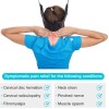 Glitz Cervical Neck Traction Device for Home Use Portable Neck