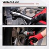 CASOMAN 36-Piece 1/2” Drive Metric Deep and Shallow Impact Socket