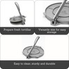 IMUSA USA Tortilla Press, 8 Inch, Silver