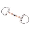 Snaffle Bit,Stainless Steel Bit Snaffle Horse Tool All Purpose Ring