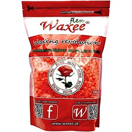 Film, Hard, Stripless hair removal Wax Pellets, Bikini, Brazilian waxing, HOT! No strips! (500g, Rose)