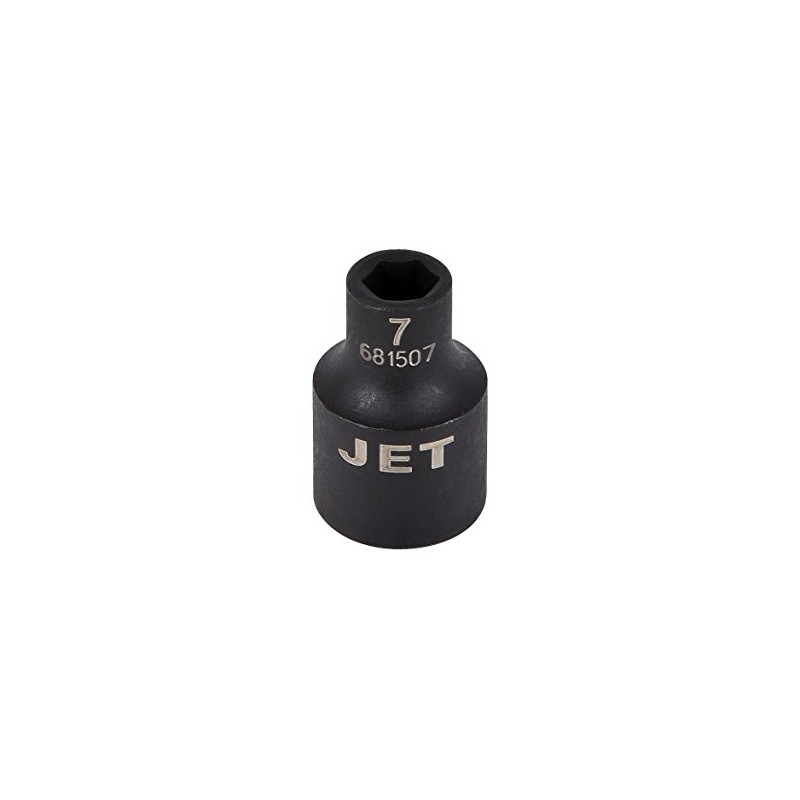 JET 681613-3/8-Inch Drive, 13mm, Deep, 6 Point, Metric Impact Socket