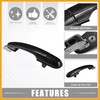 Partuto Rear Left Car Exterior Door Handles for Hyundai Tucson