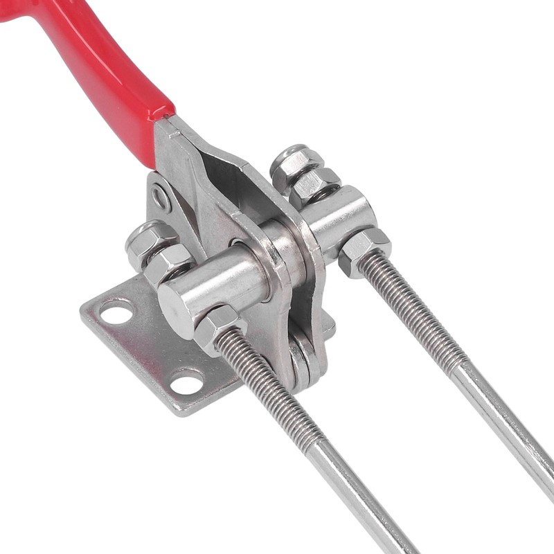 Adjustable Toggle Clamp 318kg Clamping Force Stainless Steel Toggle Clamp