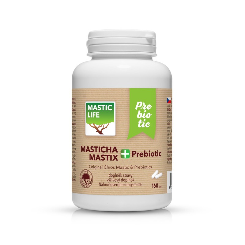 Mastic + Prebiotic (160 Capsules) Masticlife