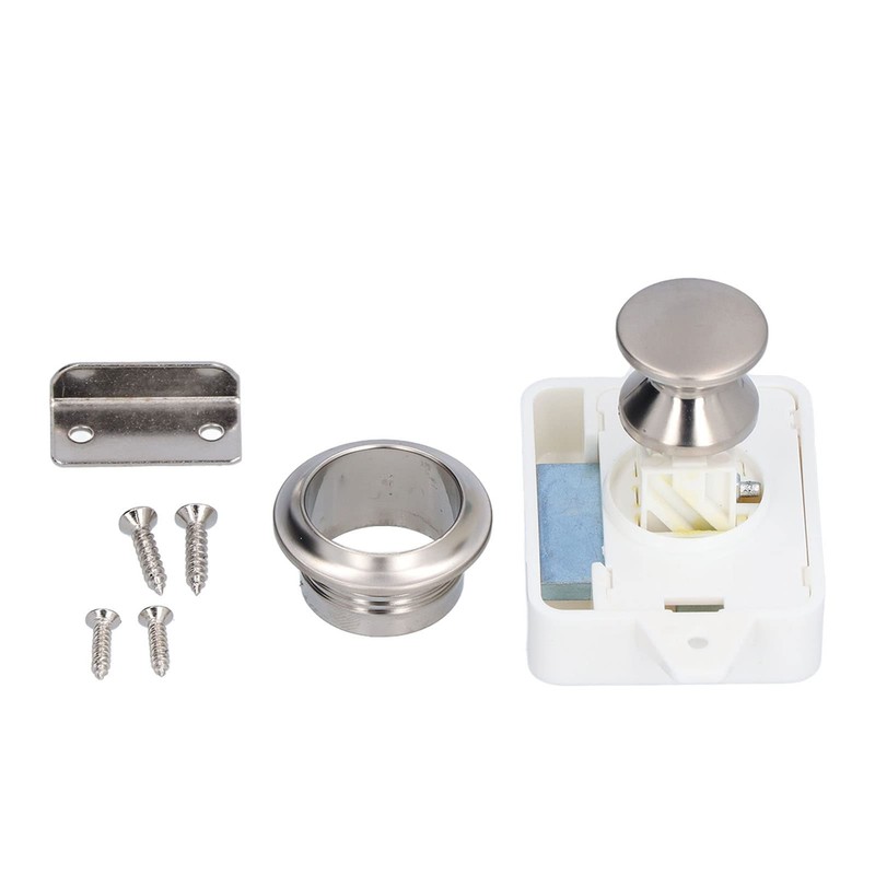 Push Button,Universal Cabinet Push Button Catch Lock Door Knob Yachts