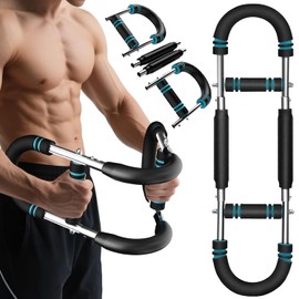 Trustonix - Twister Arm Trainer | Chest Exerciser for Men | Chest & Arm Trainer | All-in-One Arm & Chest Trainer | High Strength Metal Spring| High Resilience & No Deformation| Dual-Grip Handles