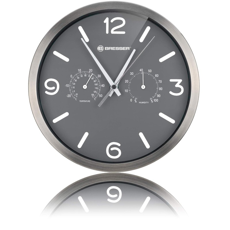 Bresser Wall Clock 250 x 250 mm White