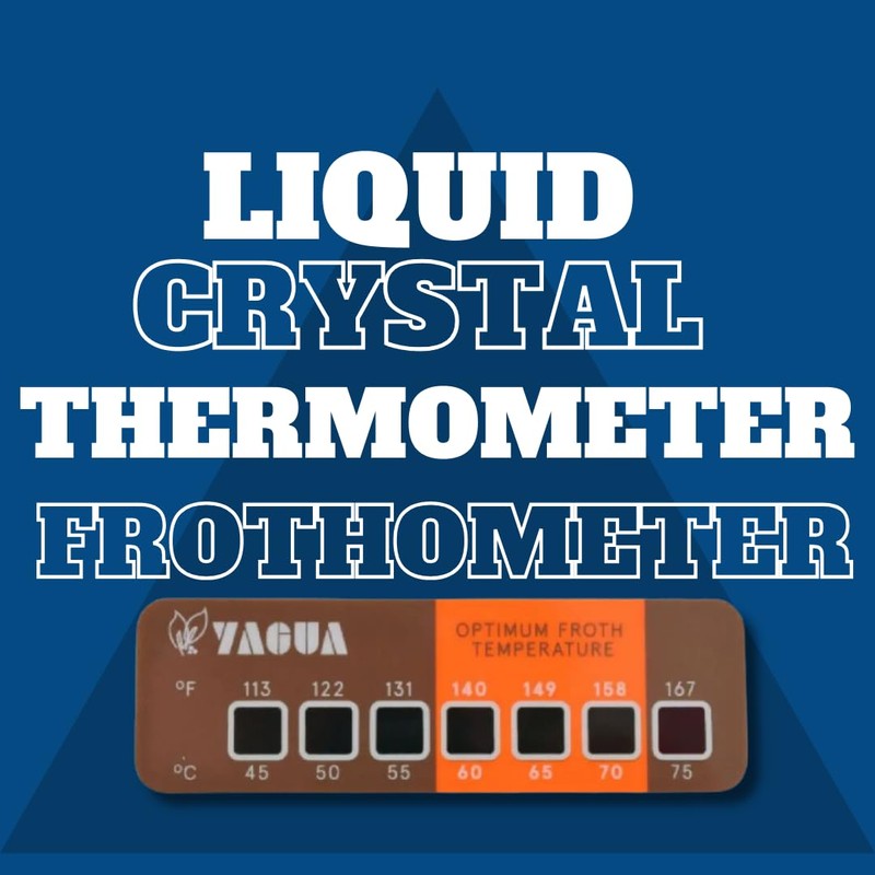 Stick-On Liquid Crystal Milk Jug Thermometer - 2 Pack- Waterproof