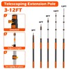 18FT Reach Cobweb Duster with Extension Pole - Spider Web