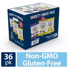 SkinnyPop Skinny pop Popcorn Variety Snack Pack Bags ( 36 pack)