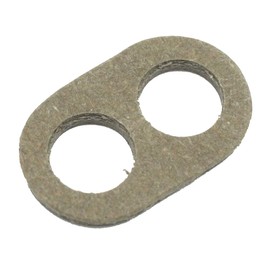 10x Vulcanic Fibre Strain Relief 2-Hole 20 x 12 x 2 mm Hole Size Diameter 6.5 mm Strain Relief Cable Strain Relief Clamp Cable Clamp