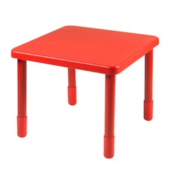 Children’s Factory, AB700PR22, 22”H Square Value Table, Red, Kids School Learning Activity or Makerspace Table, Elementary Classroom Must Have Furniture