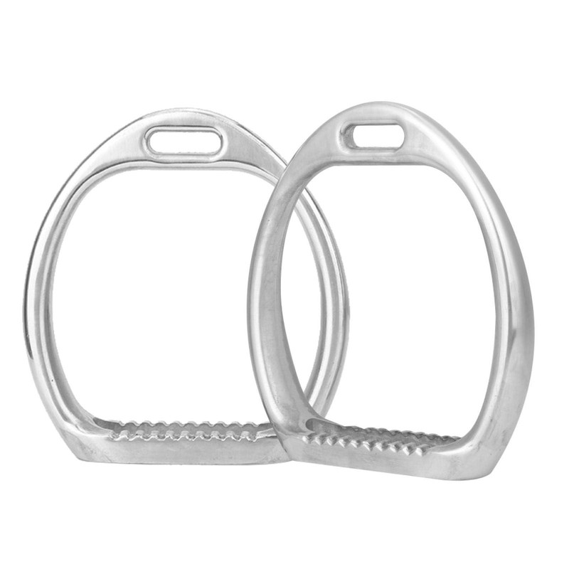 Cyrank Pair of Lightweight Aluminium Stirrups for Equestrian