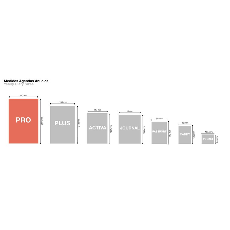 Miquelrius 25025 – Agenda 2020, Week View Vertical (210 x