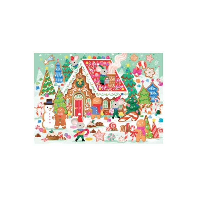 36 Pc Puzzle/Gingerbread House