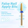 MagiBling Small Cone Tapered Nail Drill Bits for False Nail