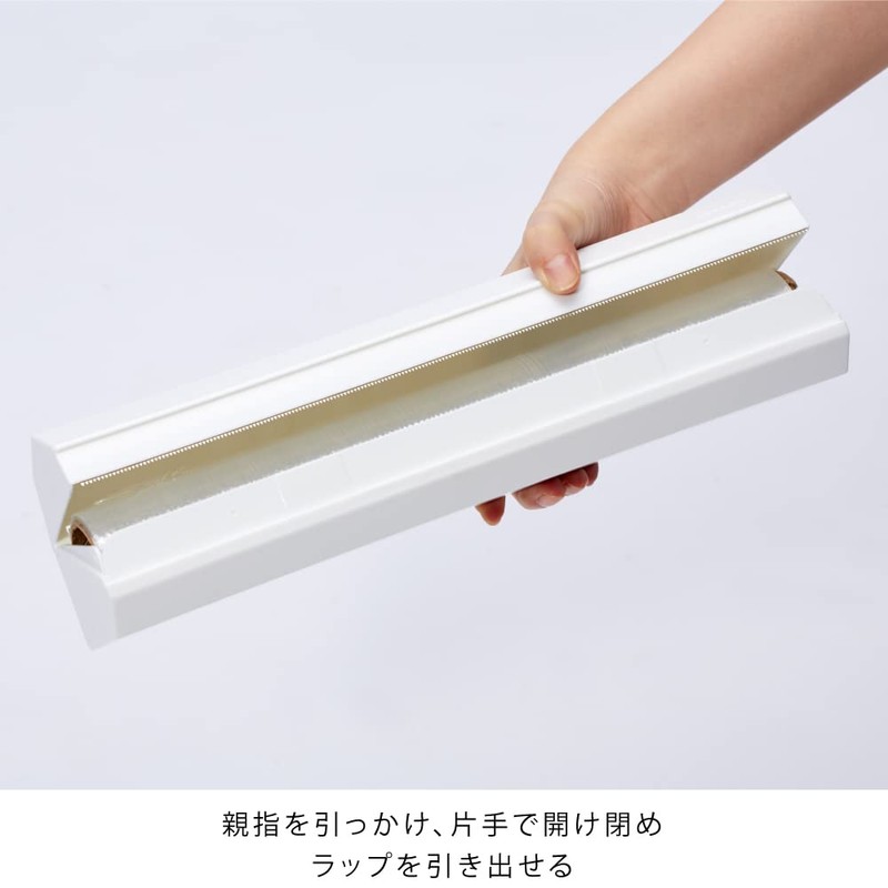 ideaco (イデアコ) ラップホルダー 業務用 100m巻き ブラック warp holder 100 (ラップホルダー100)
