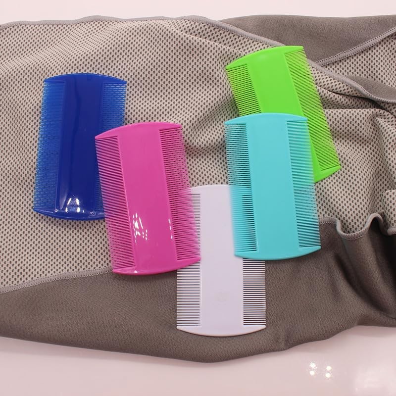 4 Pcs Hair Comb Double Sided Fine Tooth Combs (4