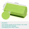 4 Pack Damp Dusting Sponge Duster, Green Dust Cleaning Sponge,