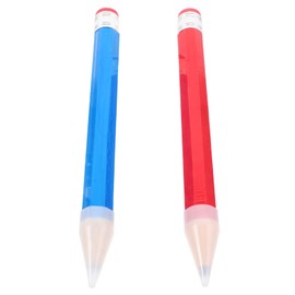 Operitacx 2 Stück Große Hölzerne Bleistifte Großer Bleistift Große Spielzeuge Stifte Ästhetischer Zeichenstift