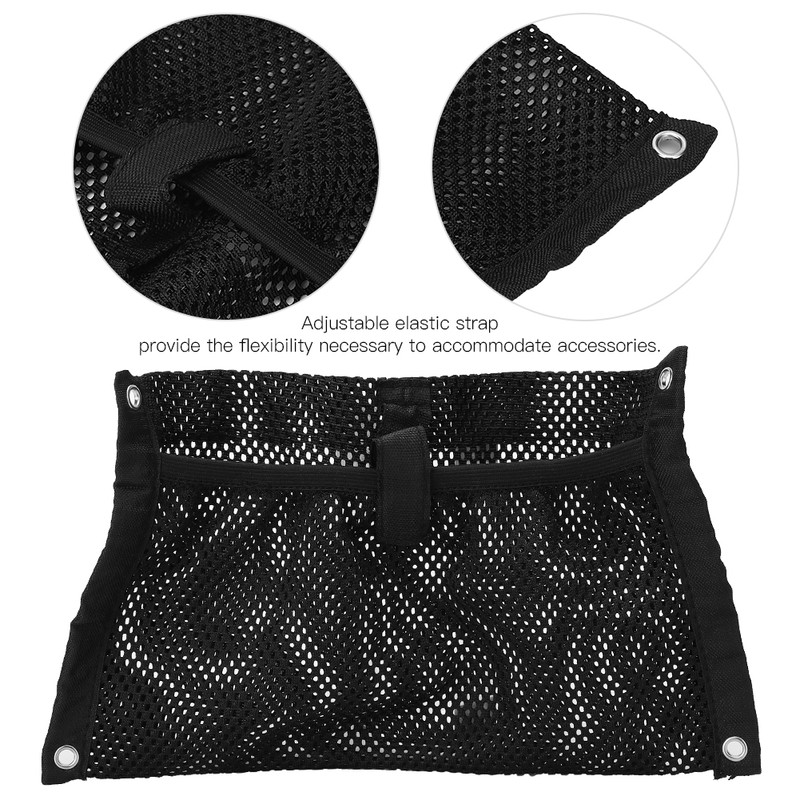Nylon Mesh Storage Bag Gear Accessories Water Bottle Holder Pouch