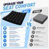 Soudur Airplane Seat Cushion,Inflatable Seat Cushion with Built in Press