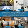4.3ft/130cm Wall Mount Triangle Boom Arm, 180º Flexible Rotation, Save