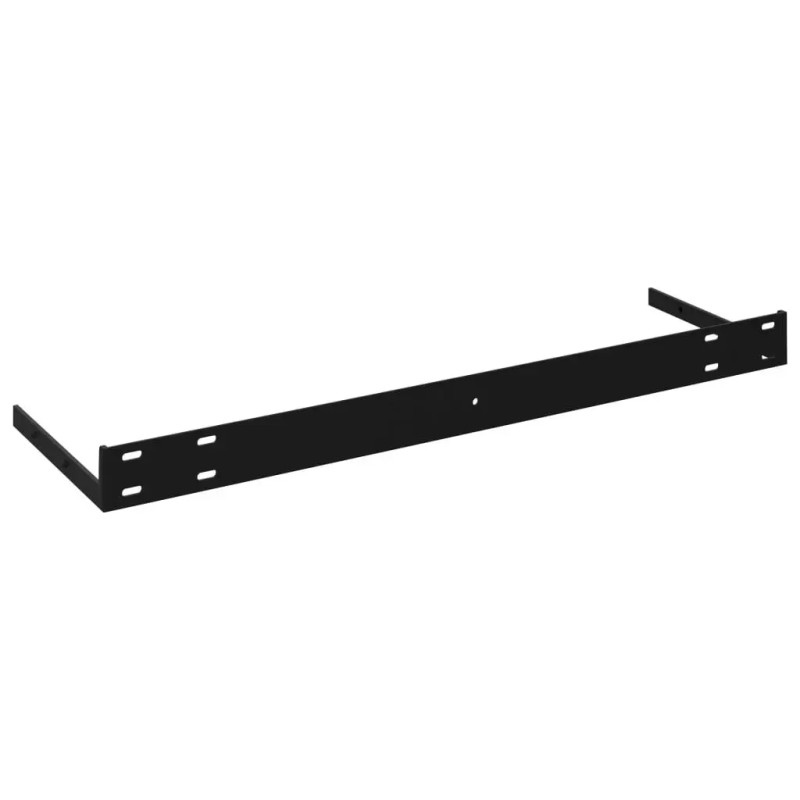 Gray MDF Floating Wall Shelf 47.2\"x9.3\"x1.5\" Stylish Display Standcolor: Grey