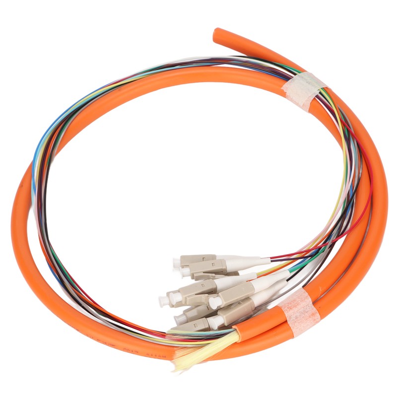 Fiber Pigtail 12 Strand Multimode Stable Fiber Pigtail Cable for