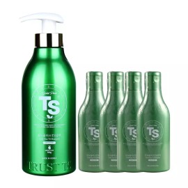 TS 골드플러스 샴푸 본품 500g 1개 + 미니 100g 4개 /탈모샴푸 TS Gold Plus Shampoo 500g + 4 Mini 100g / Anti-Hair Loss Shampoo