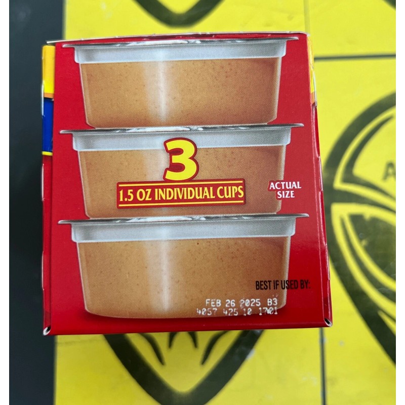 Jif to go creamy Peanut butter 3- Individual Cups 1.5oz