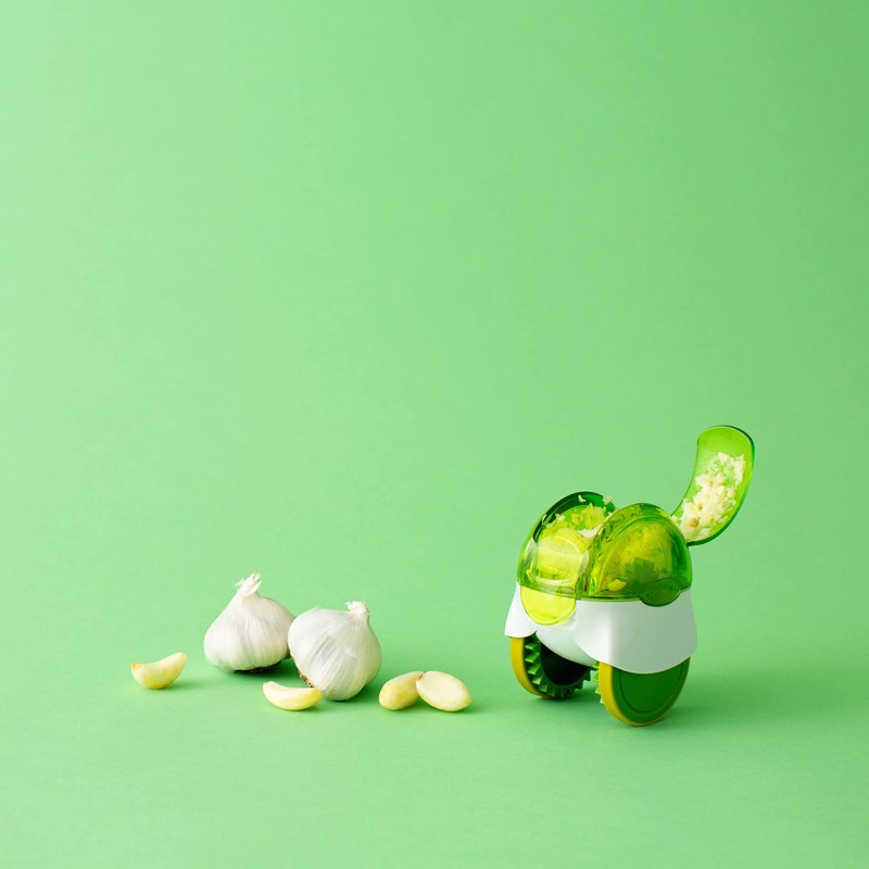 Chef'n 102-663-011 GarlicZoom Garlic Chopper, XL, Green