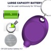 Daemson Mini UV Keychain Flashlight, Portable Black Light, 12 Lumen