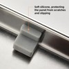 Kuaisailsk Linear Shower Drain ，24 Inch Brushed 304 Stainless Steel