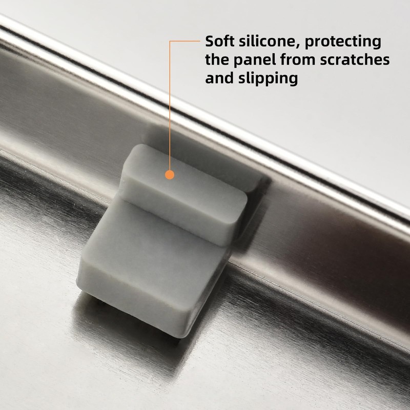 Kuaisailsk Linear Shower Drain ，24 Inch Brushed 304 Stainless Steel