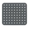 WENKO Sink Insert Crystal Square Grey