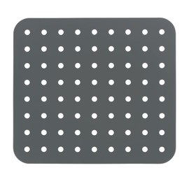 WENKO Sink Insert Crystal Square Grey