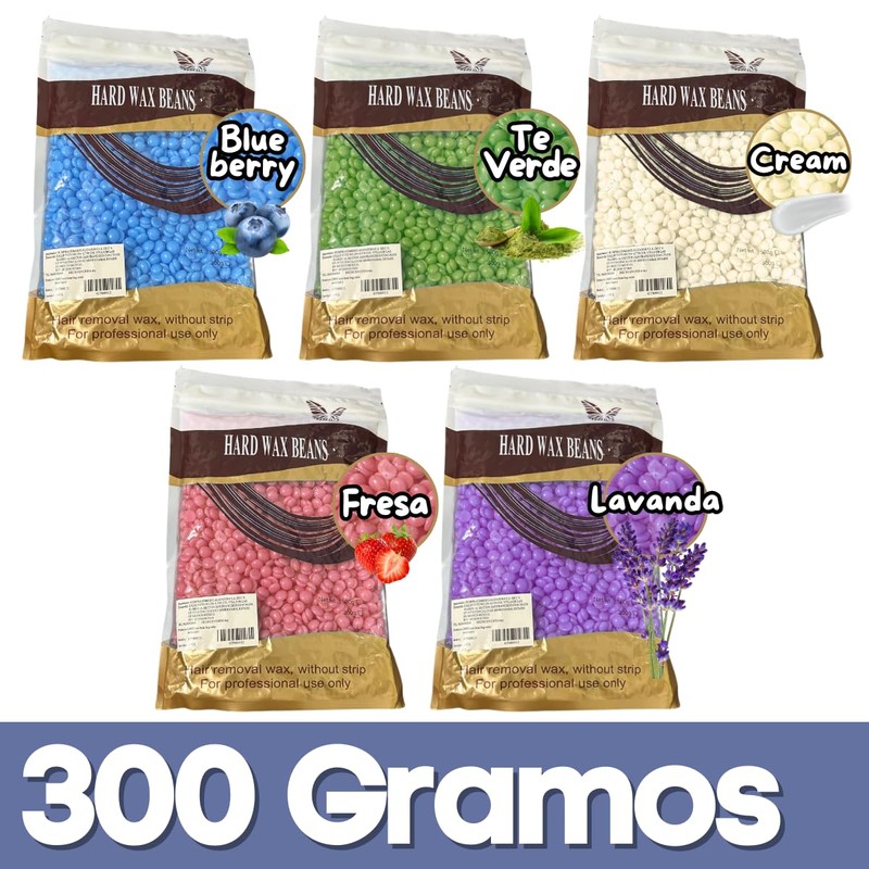 VERALY.MX | Kit Depilar 300gr Cera Española y Tarro Para