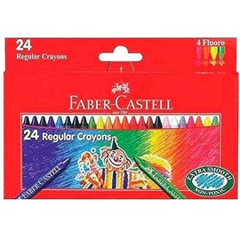 Faber Castell Wax Crayons - 24 Shades