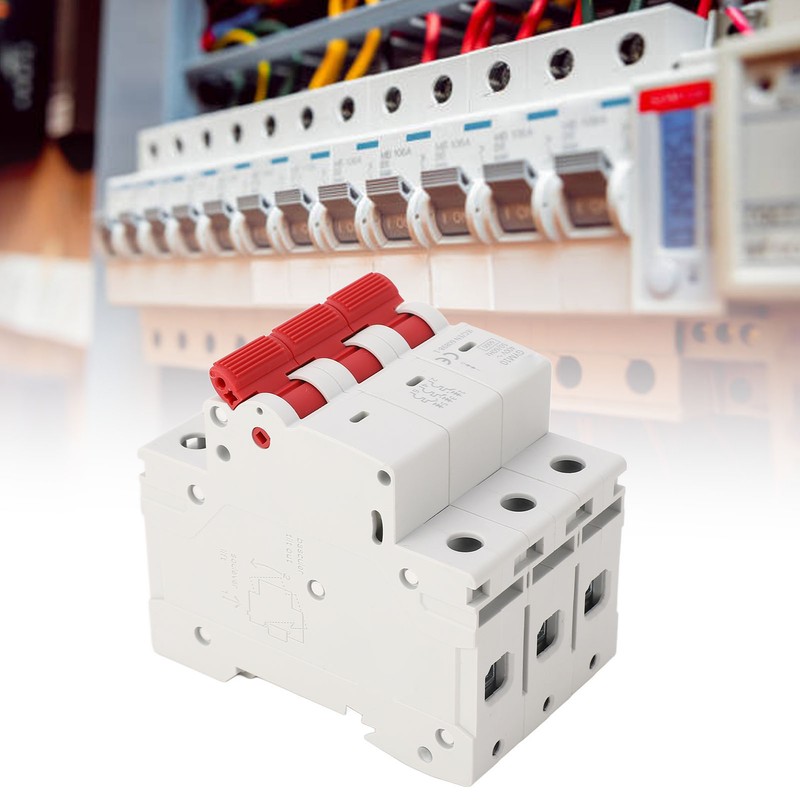 Miniature Circuit Breaker 6KA 3P DIN Rail Mounted Circuit Breaker