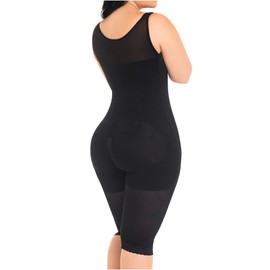 M&D Fajas Colombianas Reductoras y Moldeadoras Post Surgery Compression Shapewear for Women Black L