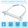 PATIKIL Trailer Coupler Pin 5/16x2-9/16x2.13"(D*L*IW), 2 Pcs Wire Lock Pin